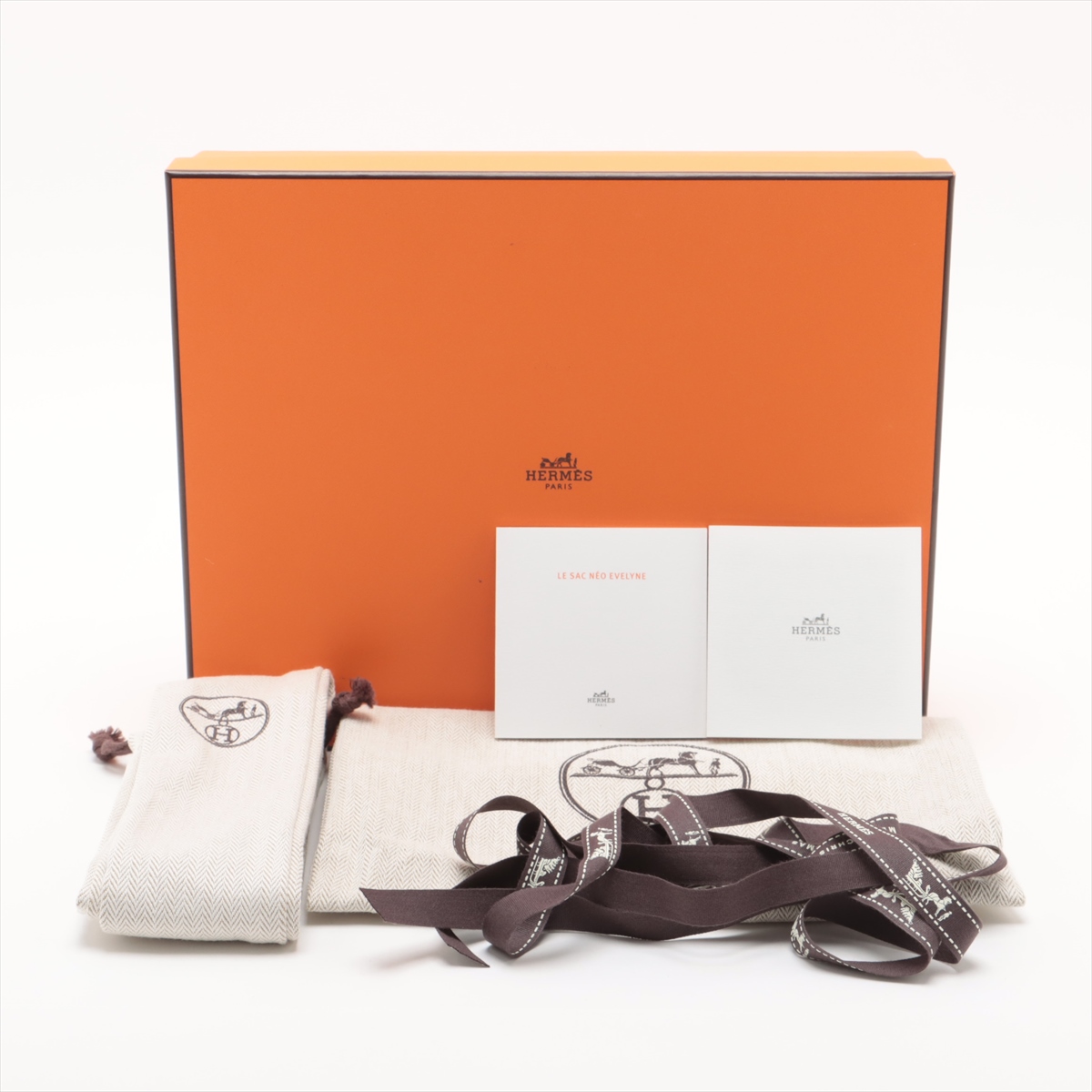 【エルメスカラー◆】HERMES ネオエブリン 16 栄】【HERMES】エルメス ネオエブリン 16 オレンジ SV金具