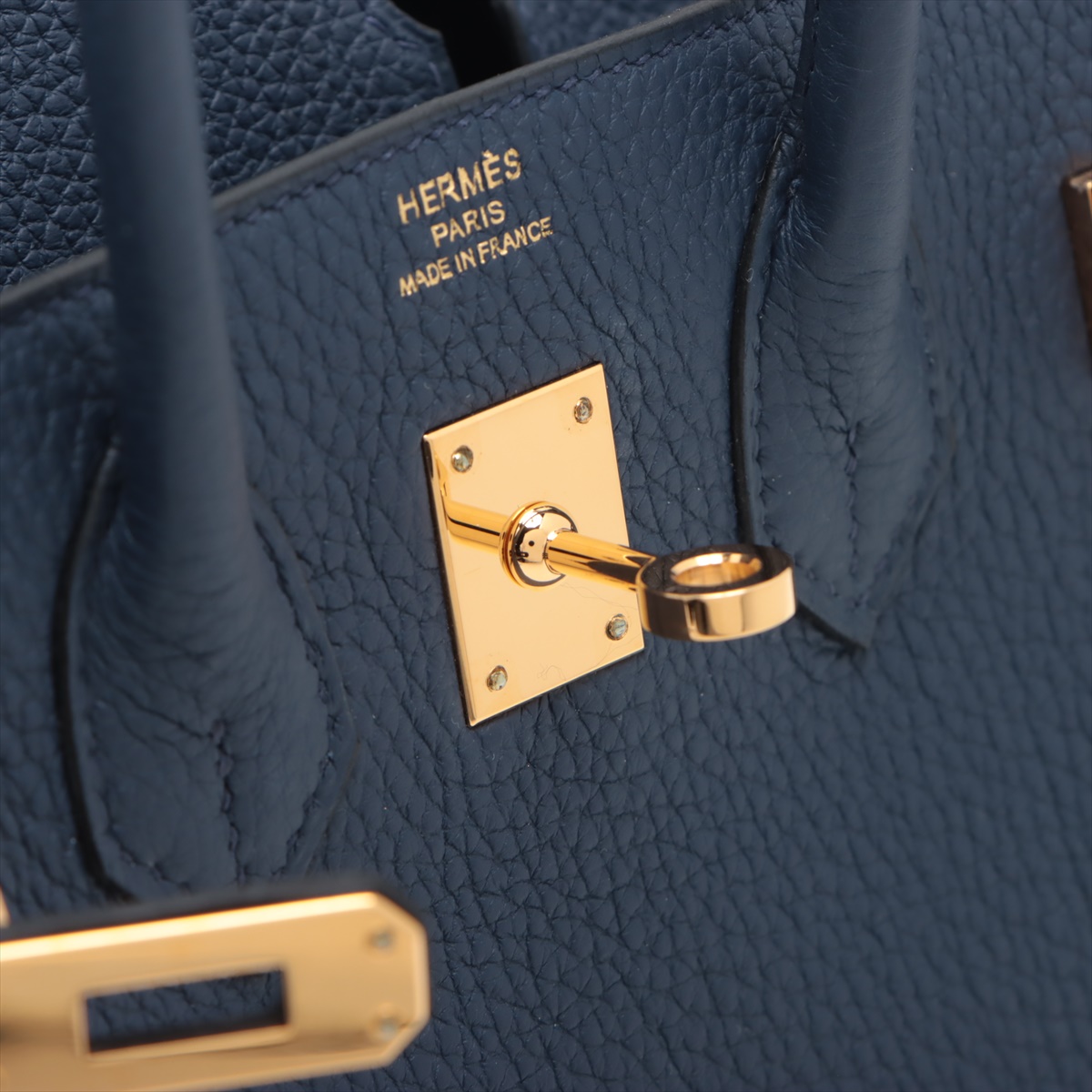 エルメス　バーキン35 ネイビー　ゴールド金具 エルメス HERMES バーキン35 バーキン 35 バッグ トートバッグ