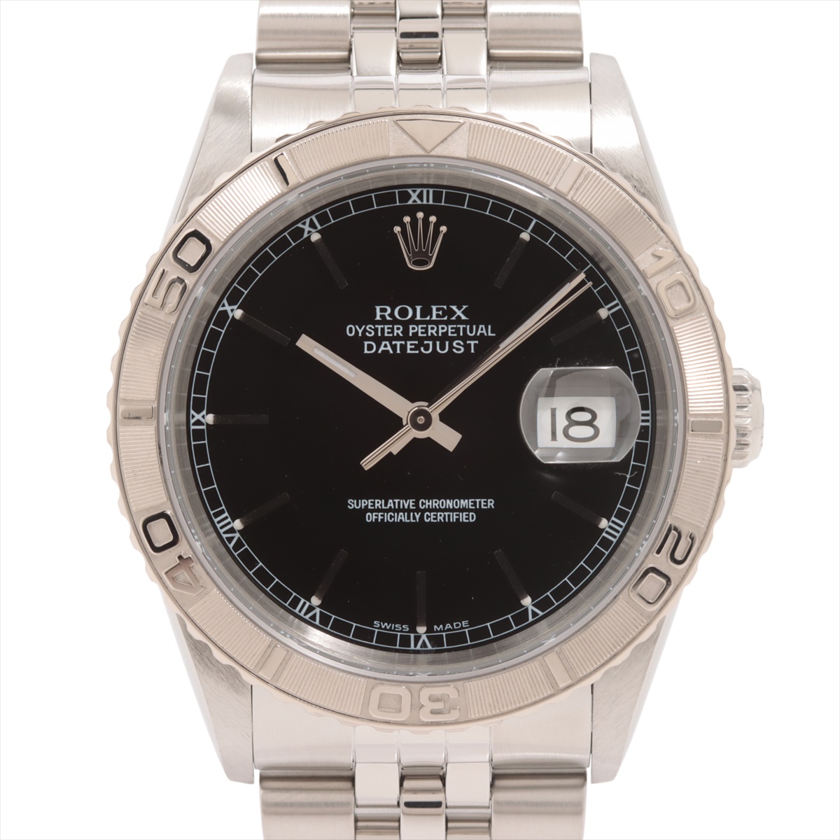 16264 グレー ROLEX（ロレックス）デイトジャスト