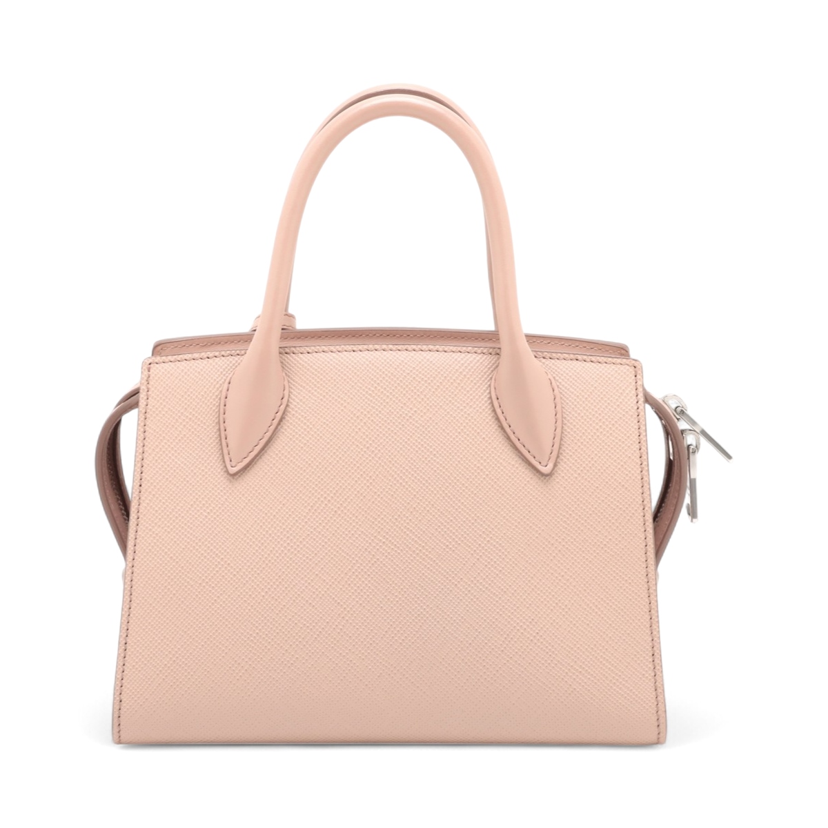 【国内即送】PRADA 1BA269 2WAY バッグ SAFFIANO CUIR Prada Saffiano Cuir Leather 2 Way Handbag Pink Beige 1BA269