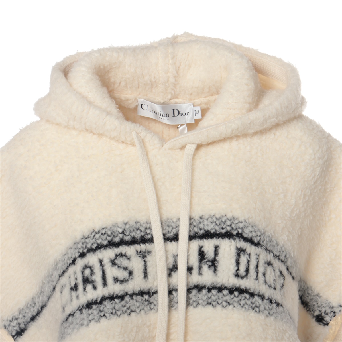 クリスチャンディオール ウール×カシミヤ ポンチョ S レディース
