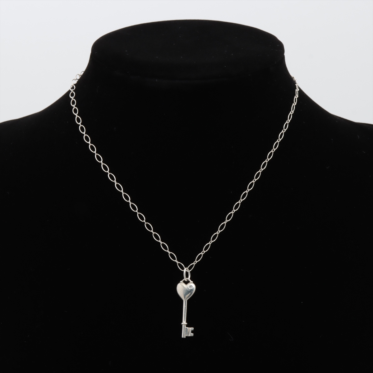 希少 オールドティファニー TIFFANY 925 ラバー ネックレス 55cm