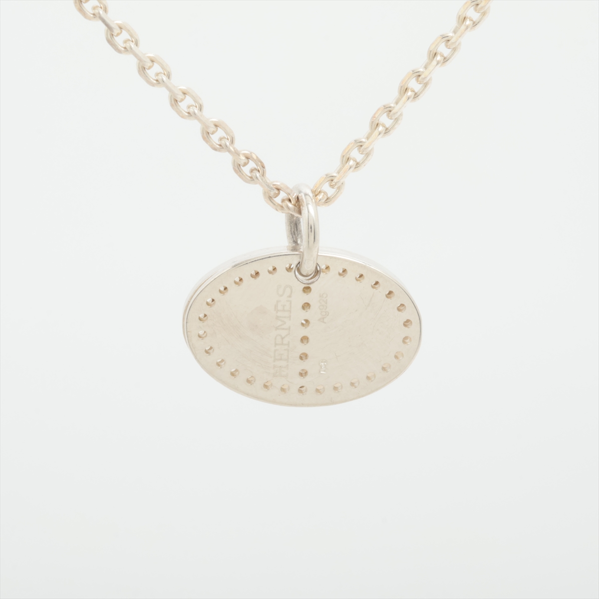 アクセサリー HERMES Eclipse Evelyne Necklace Top Hermès Eclipse Evelyne Necklace 925 8.4g Silver | eBay