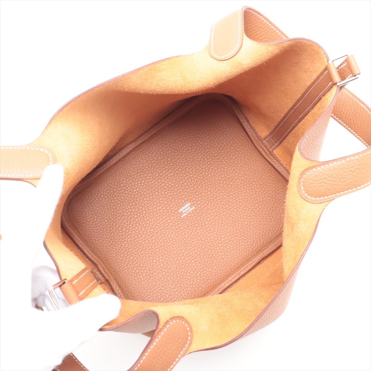 【Hermes★不動の人気】ピコタンロック 22 エルメス ピコタンロック22 MM トリヨンクレマンス ゴールド