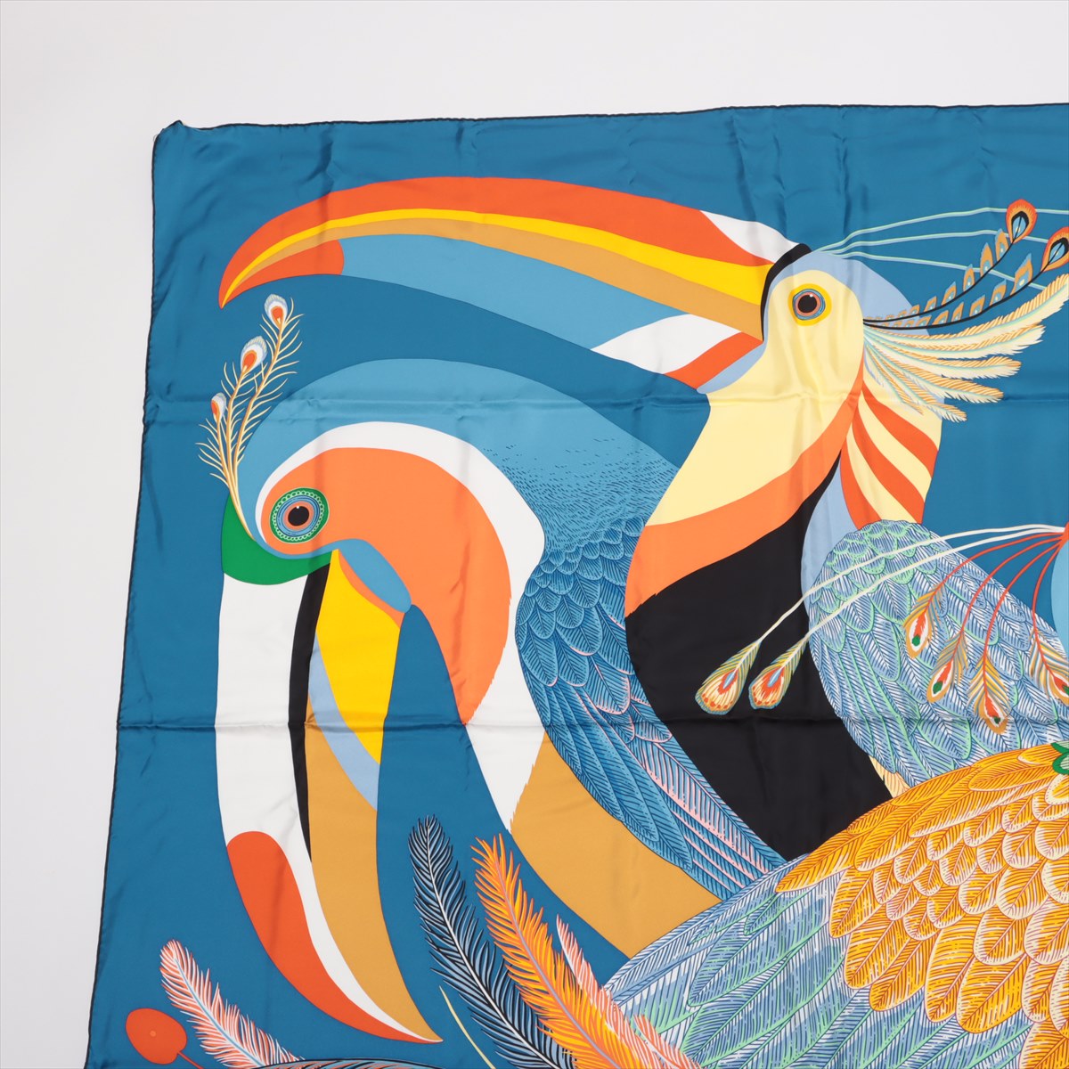 エルメス カレ140 TOUCANS DE PARADIS 楽園のオオハシ スカーフ