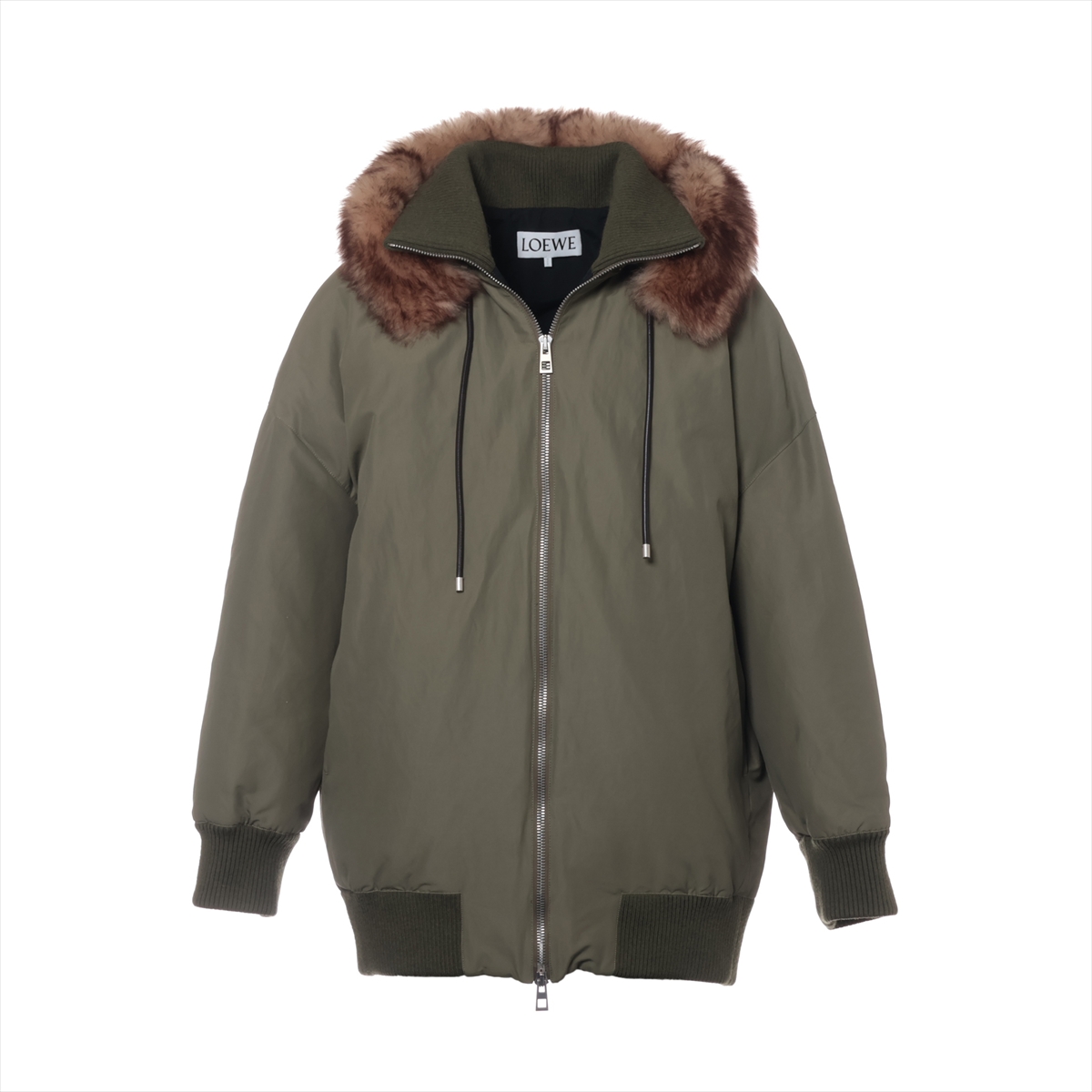 新作*LOEWE*アナグラムロゴ デニムジャケット カーキグリーン p14060236-a_f1d786f9-a2cd-42d1