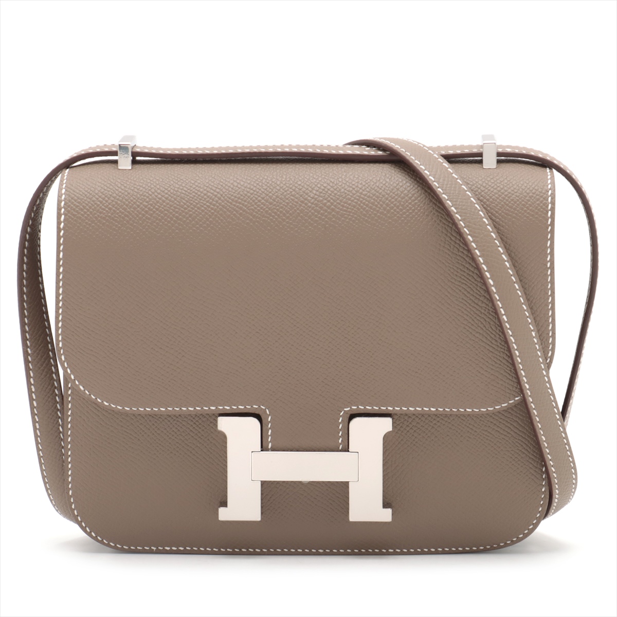 未使用 HERMES エルメス Hスマイル ブローチ - メルカリ