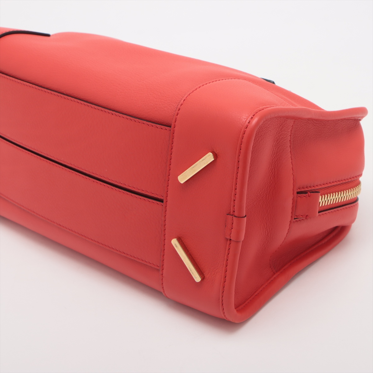 美品】LOEWE ロエベ アマソナ28 2way レザー レッド