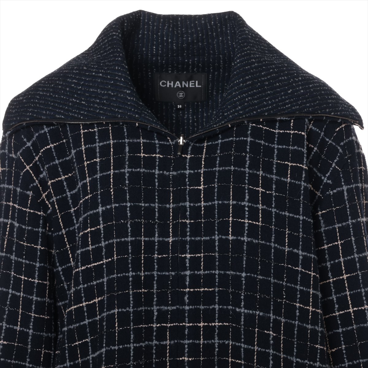 ☆CHANEL☆2022☆極美品☆COCO☆ツイード☆ロングジャケット☆