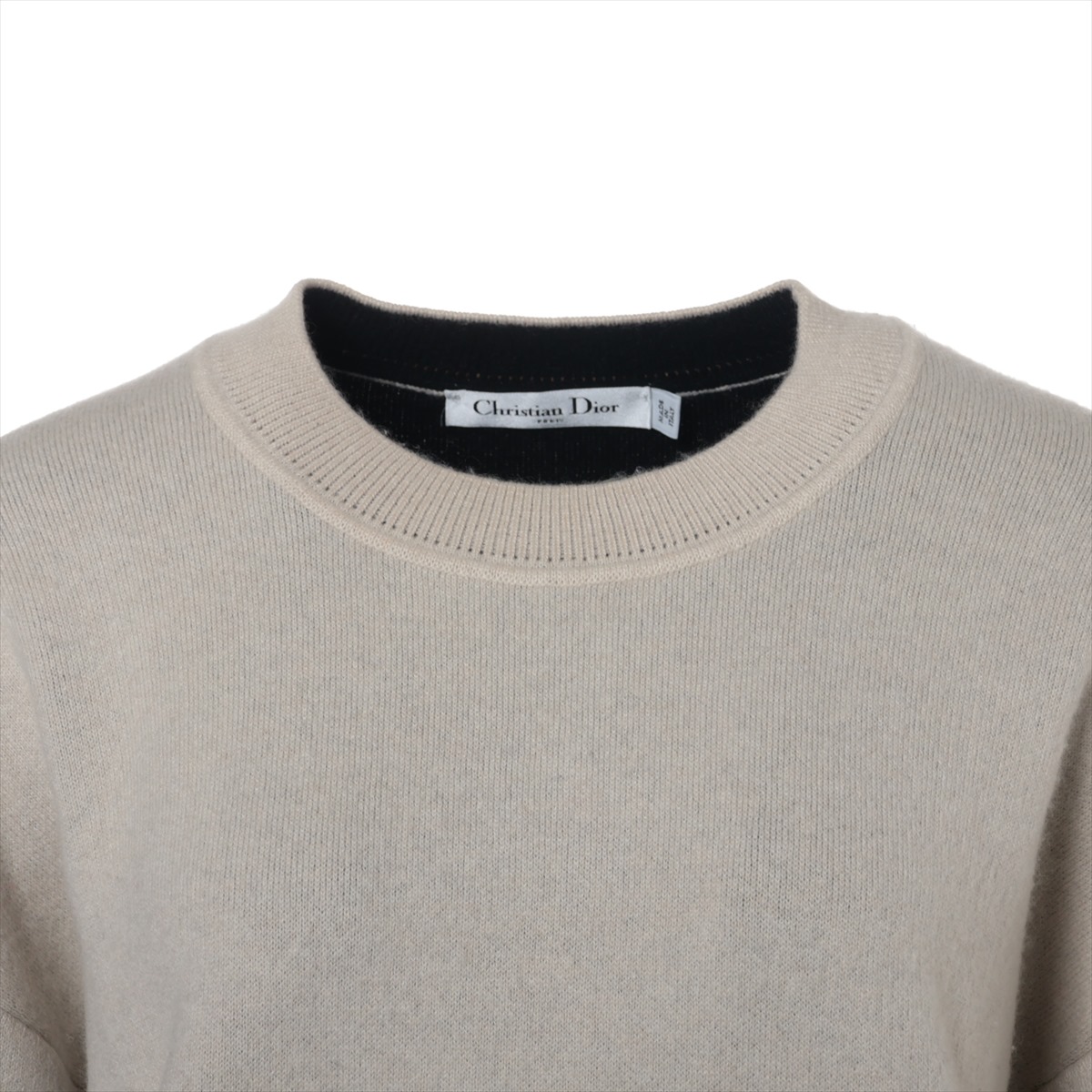 クリスチャンディオール カシミヤ×ナイロン ニット I42