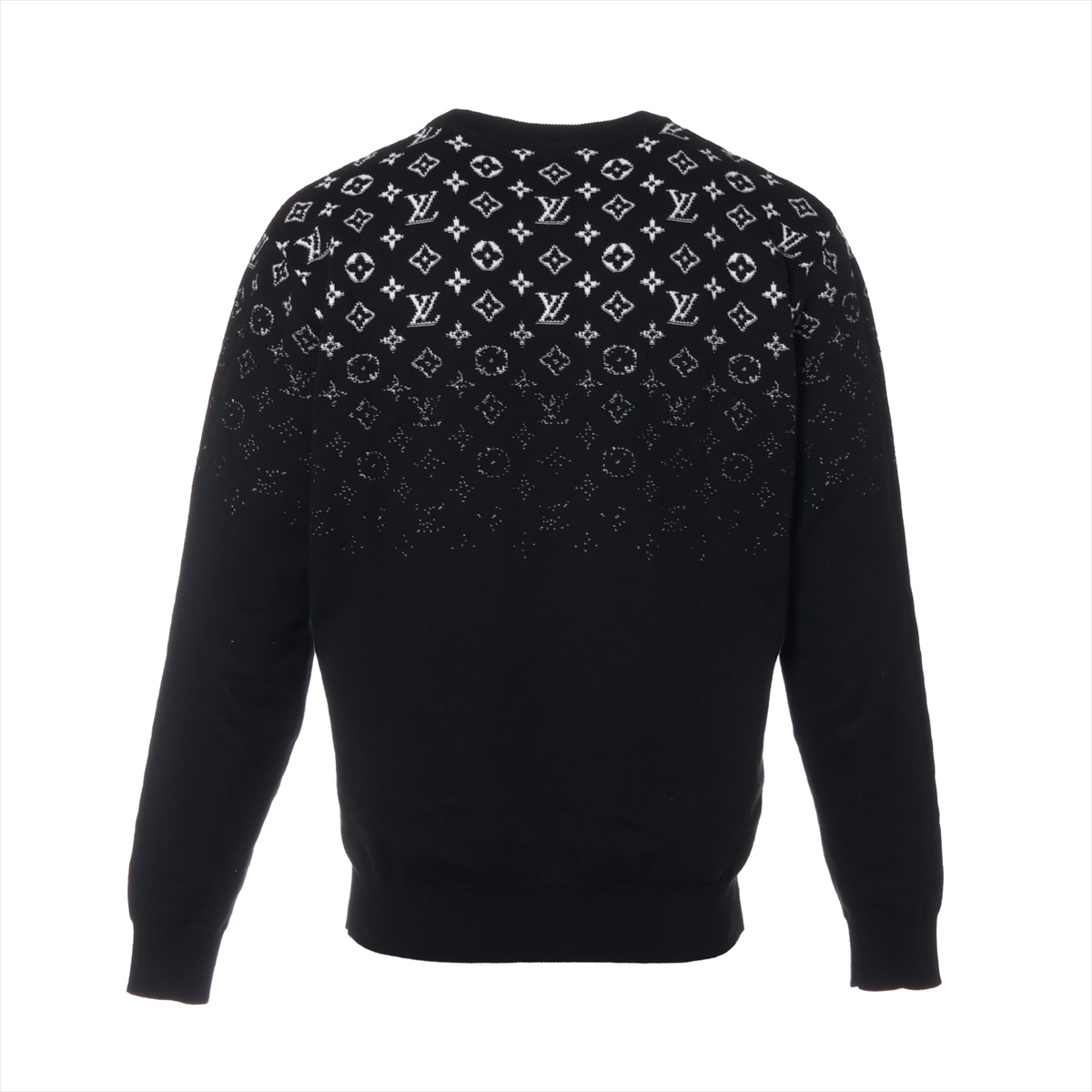 ルイヴィトン　ニット ヴィトン 21AW コットン ニット XL メンズ ブラック RM212Q