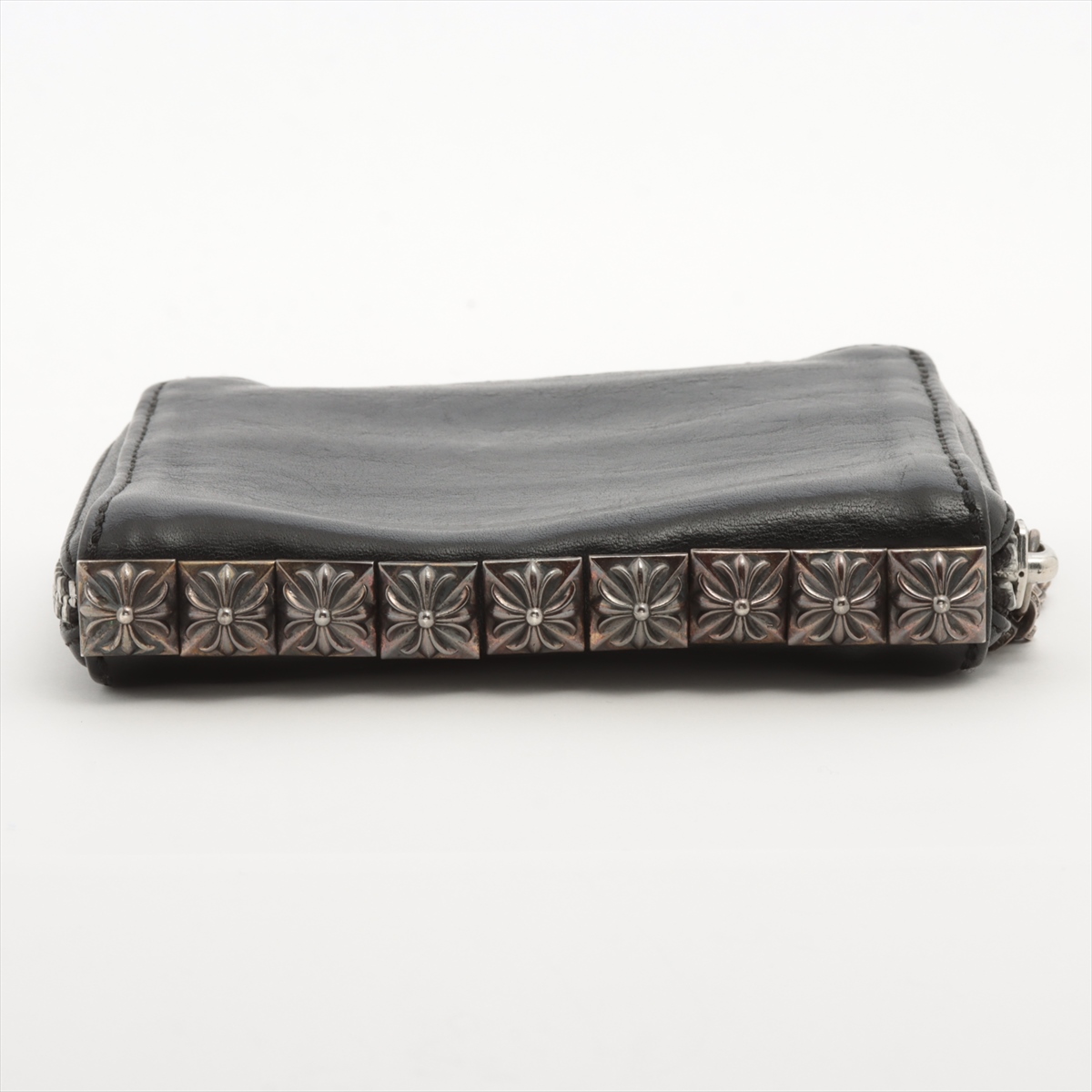 Chrome Hearts Chrome Hearts 3 Side Zip Pyramid Stud Wallet