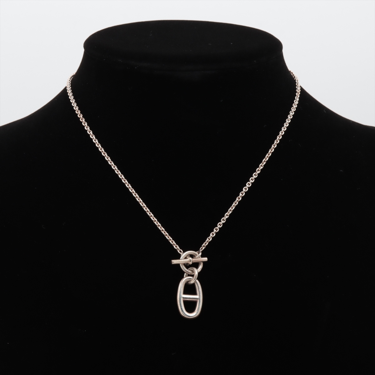 希少レア！☆HERMES☆シルバー☆アミュレットシェーヌダンクル
