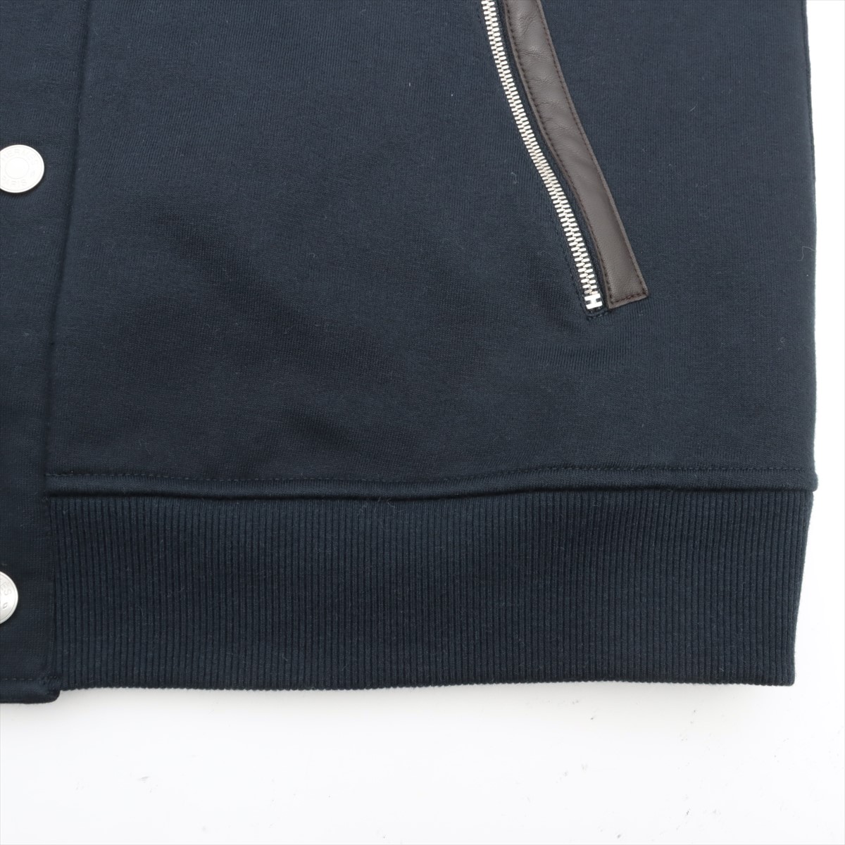 エルメス セリエ 22SS コットン×カシミヤ ブルゾン M メンズ