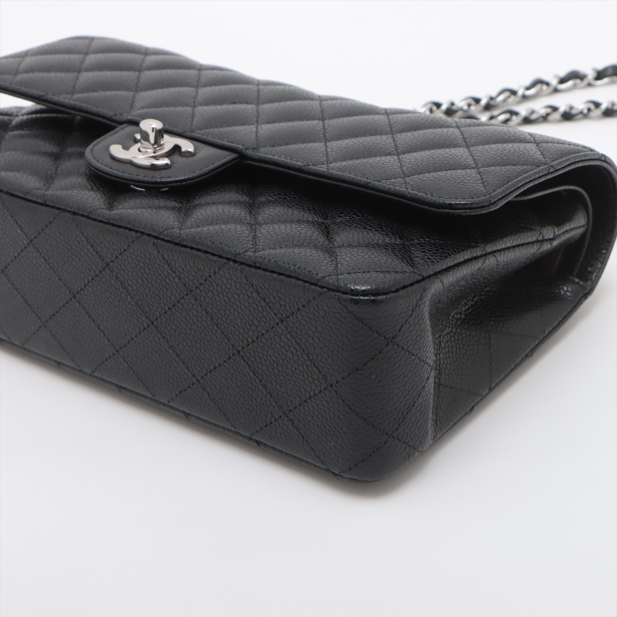 Chanel（シャネル）AP4425 25シーズンブラックキャビア Chanel 25P Bowling Bag in Black Caviar and LGHW (Model