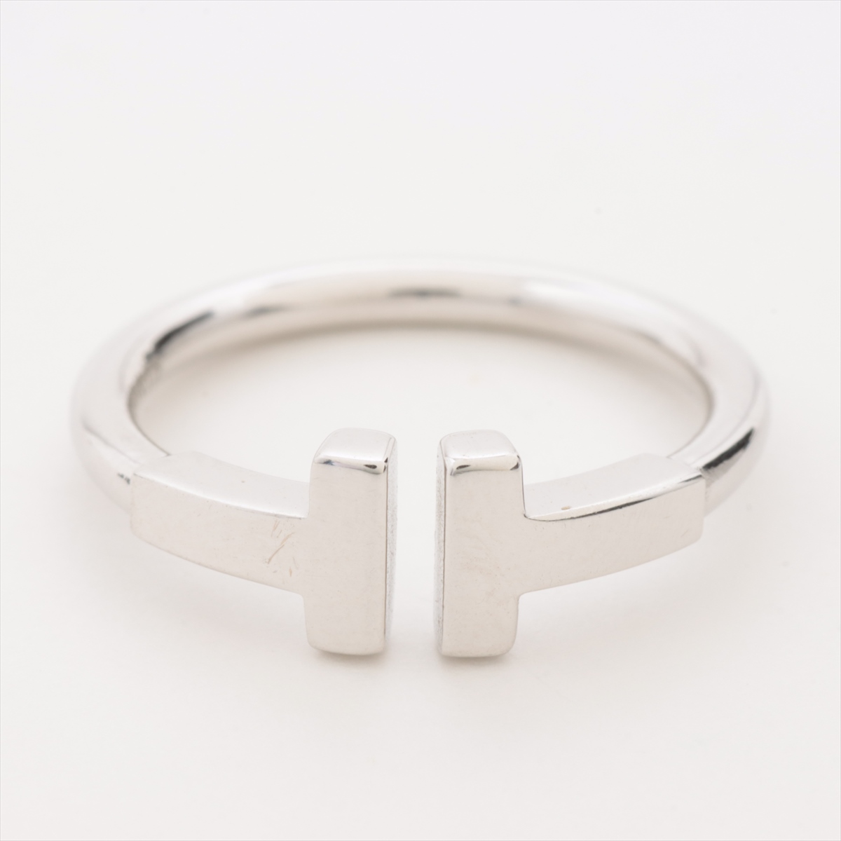 Tiffany T Wire Ring 750(WG) 3.2g | eBay