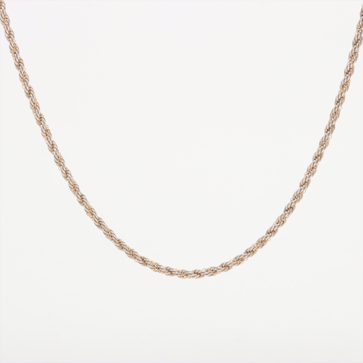 CHROME HEARTS クロムハーツ 22K ツイストチェーン 16インチ インボイス原本/クロムハーツ/ 22Kツイストチェーン16インチ