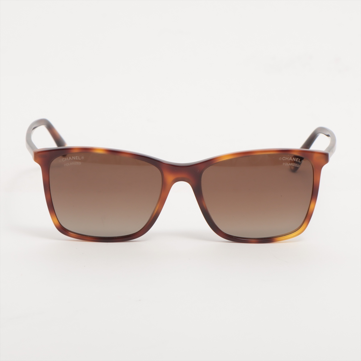 シャネル 5447-A サングラス レジン ブラウン A3531402｜中古ブランド  