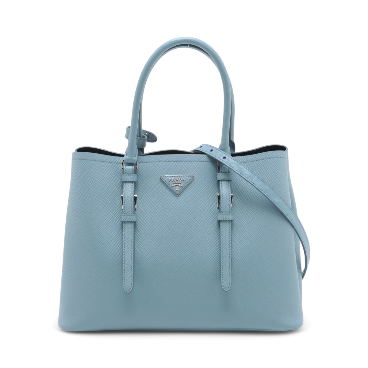 PRADA ライトブルー トートバッグ PRADA ライトブルー トートバッグ
