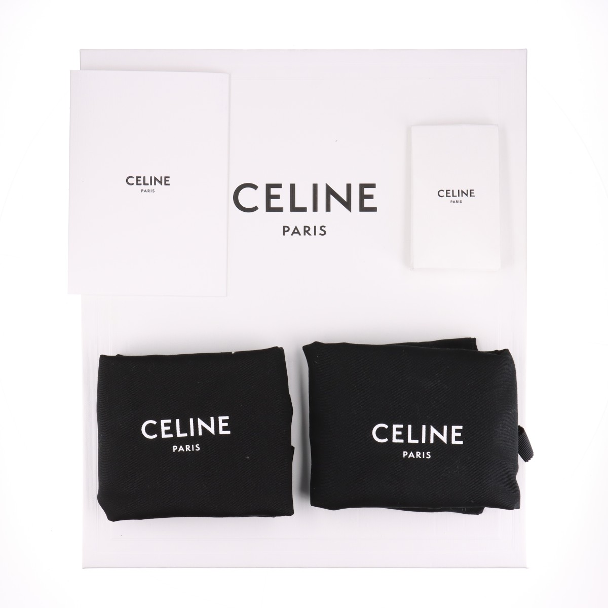 CELINE セリーヌブロックスニーカーホワイト38保存袋付き 箱あり