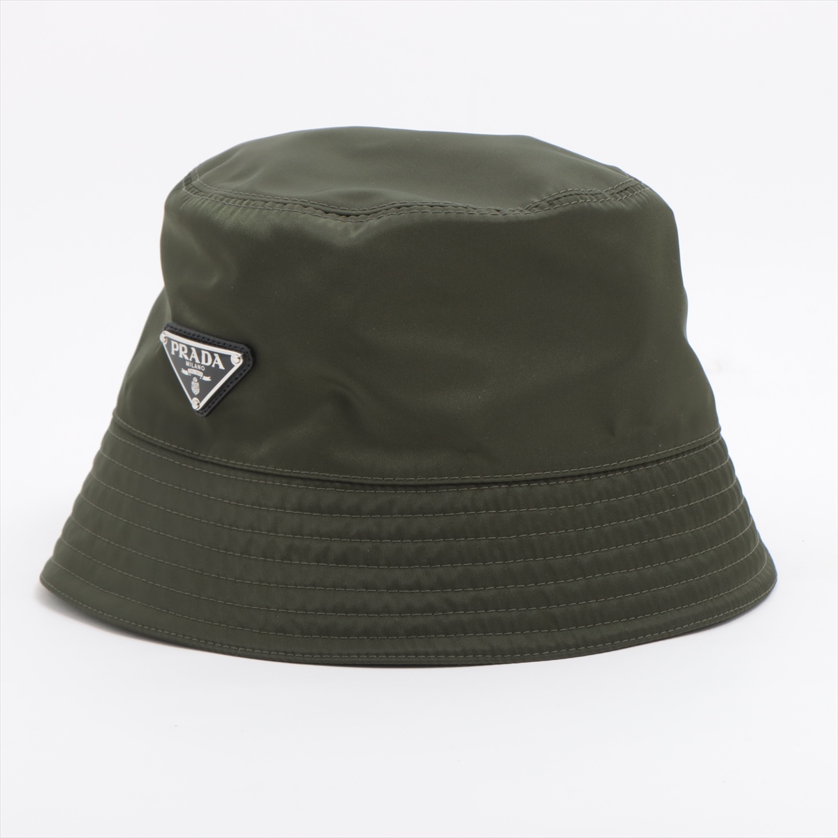 プラダバケットハット箱ありМサイズカーキ