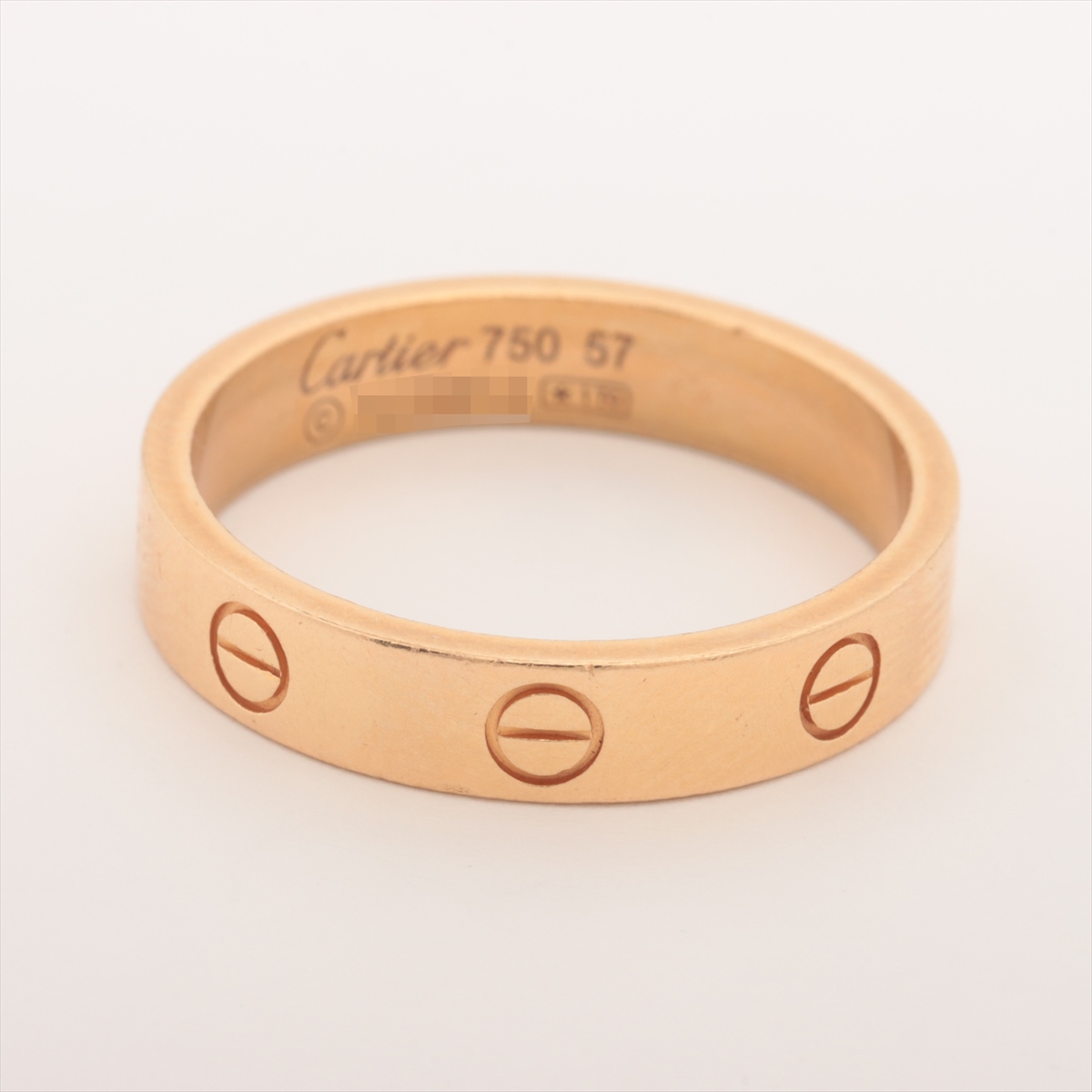 カルティエ ミニラブ リング 750(YG) 4.8g 57 A3539200｜中古ブランド  