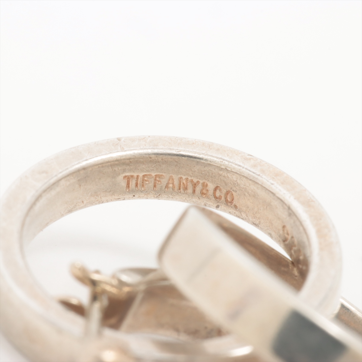 ティファニー トリプルフープ ナロー ピアス(両耳用) 925 8.6g
