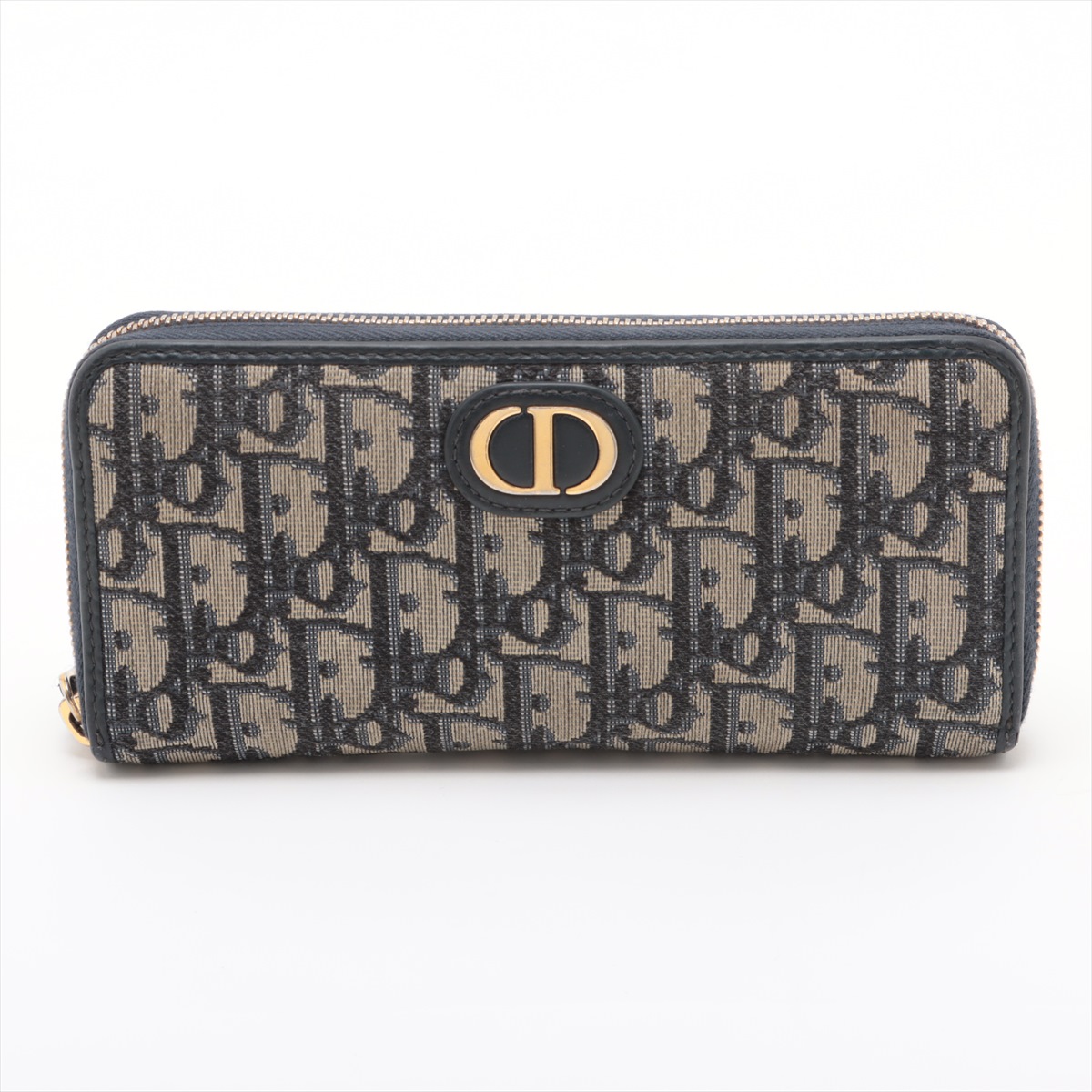 ディオール オブリーク ラウンドジップ コインケース 財布 キャンバス ブラック Christian Dior ディオール 財布 レディース ブランド コイン