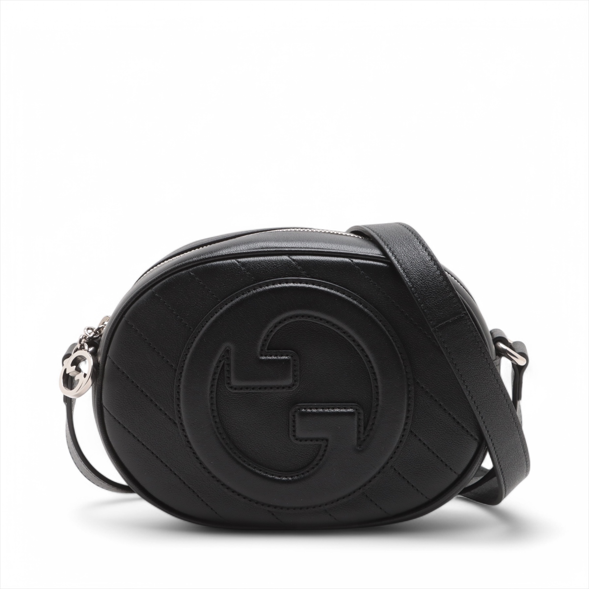 グッチ ブロンディ レザー ショルダーバッグ ブラック 760175 A3543392  