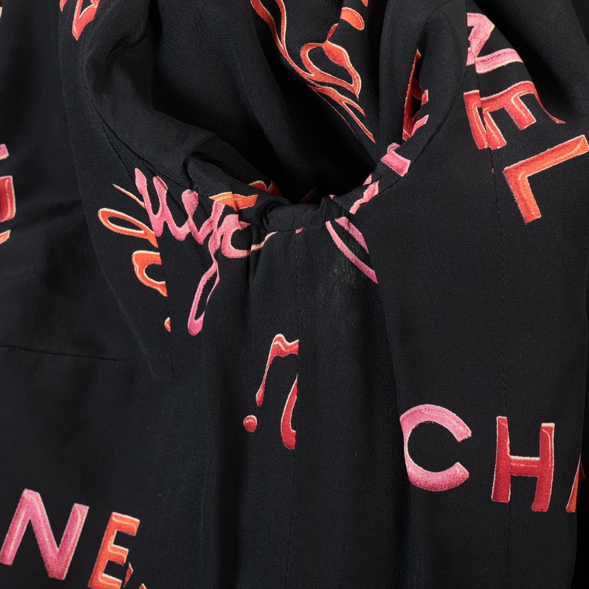 VINTAGE●CHANEL●ココボタン ウール×ナイロン ジャケット 36 シャネル ジャケット CHANEL ピンク ブレイドトリミング