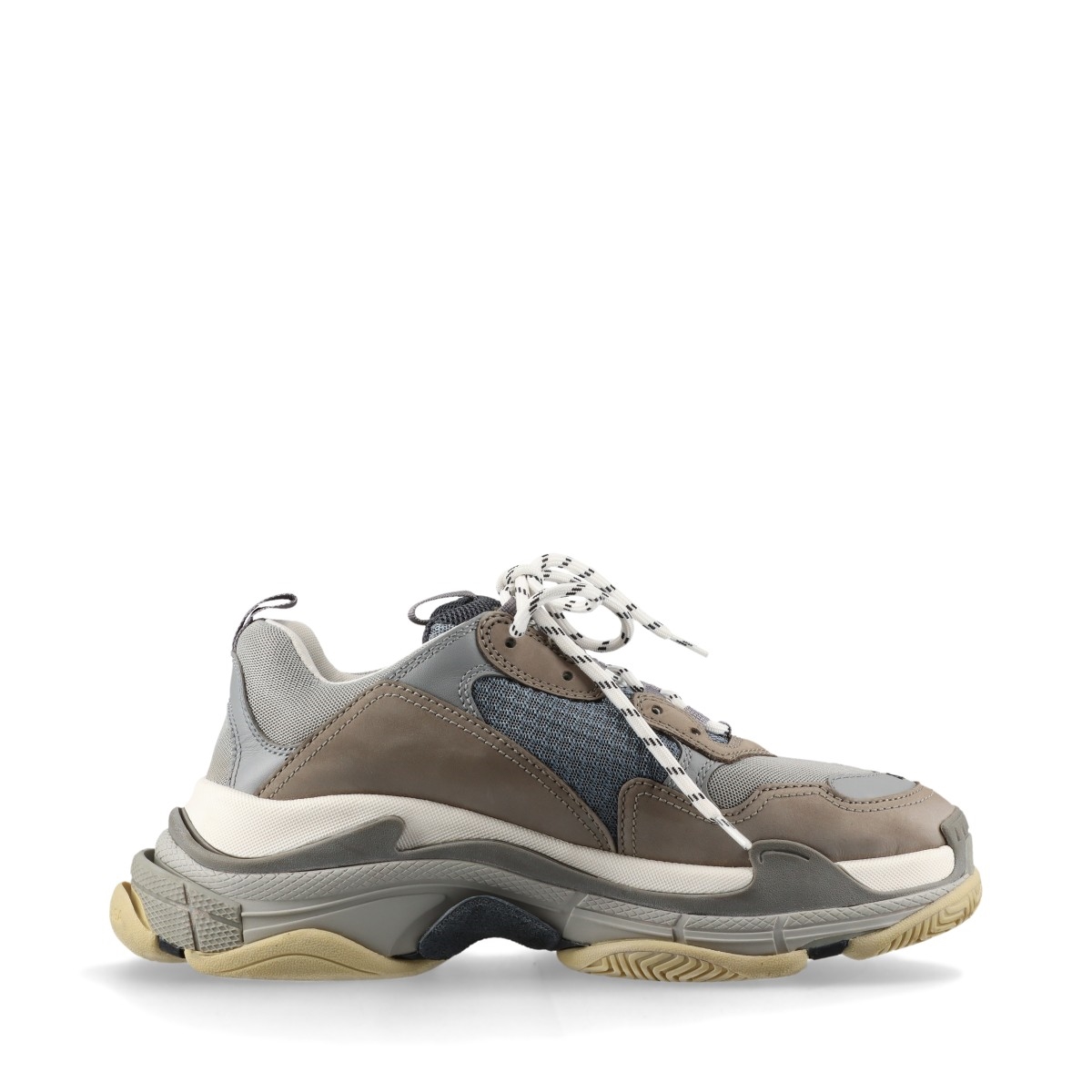 【BALENCIAGA】トリプルS 60mm イミテーションレザースニーカー バレンシアガ BALENCIAGA トリプルS Triple S スニーカー