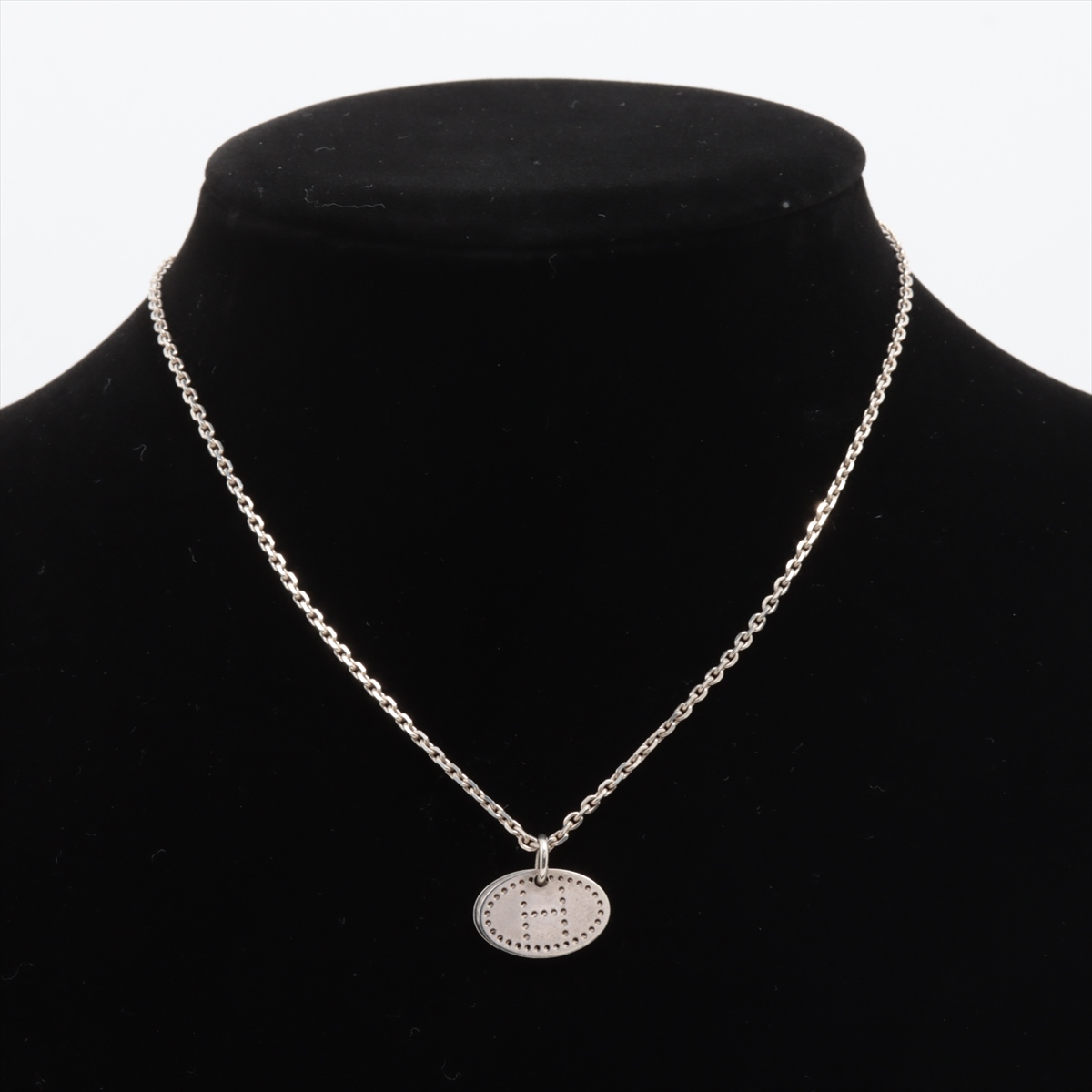 最新最全の エルメス エクリプス エブリン ネックレス 925 8.4g シルバー アクセサリー