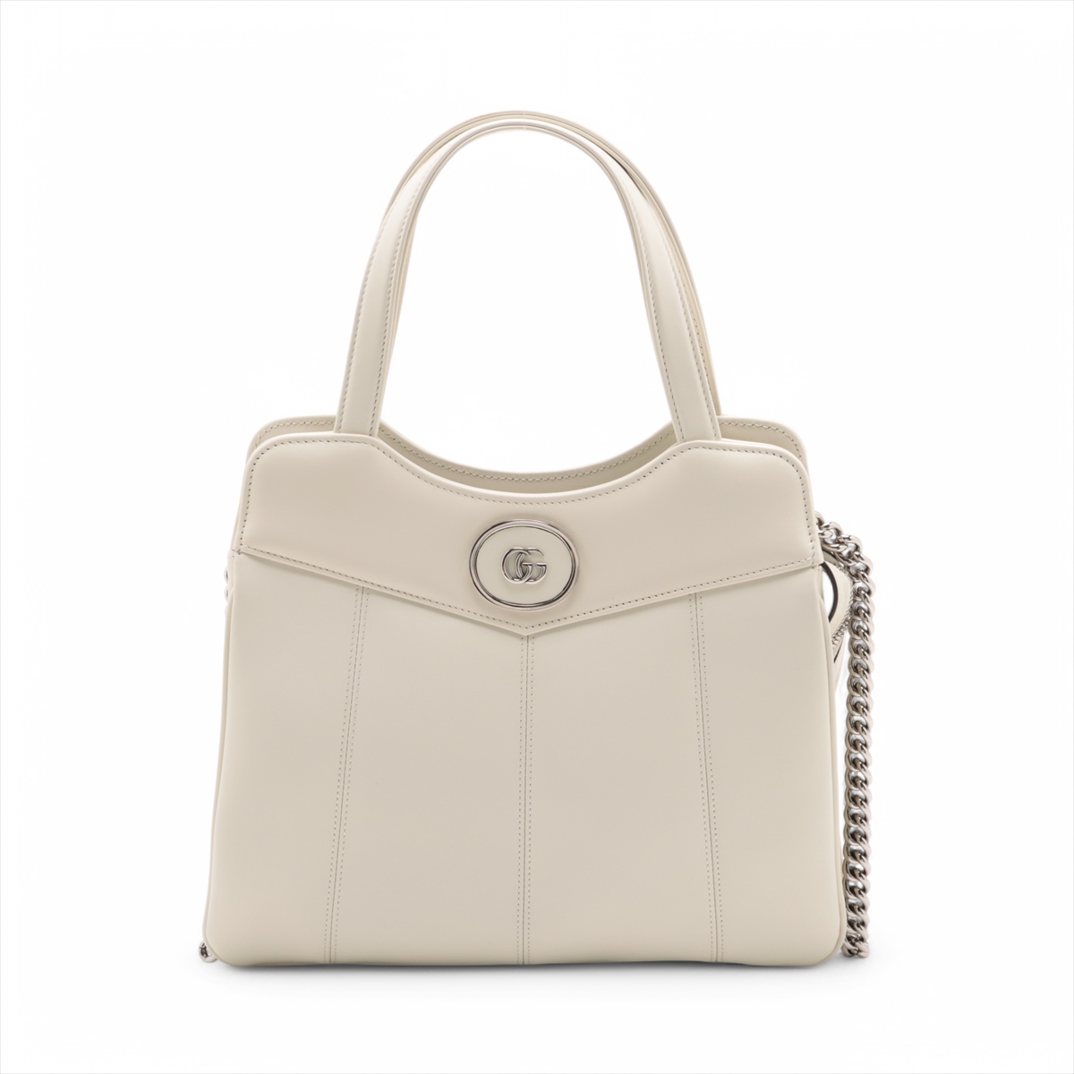 美品】 グッチ トートバッグ マザーズバッグ チャーム付