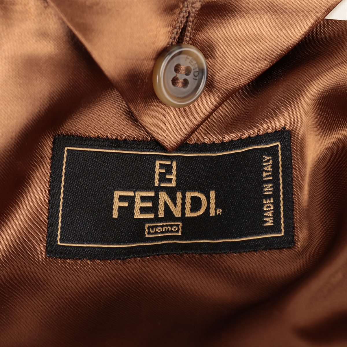 フェンディ☆ブラウンコート フェンディ/コート/ダークブラウン/サイズ：40の買取実績