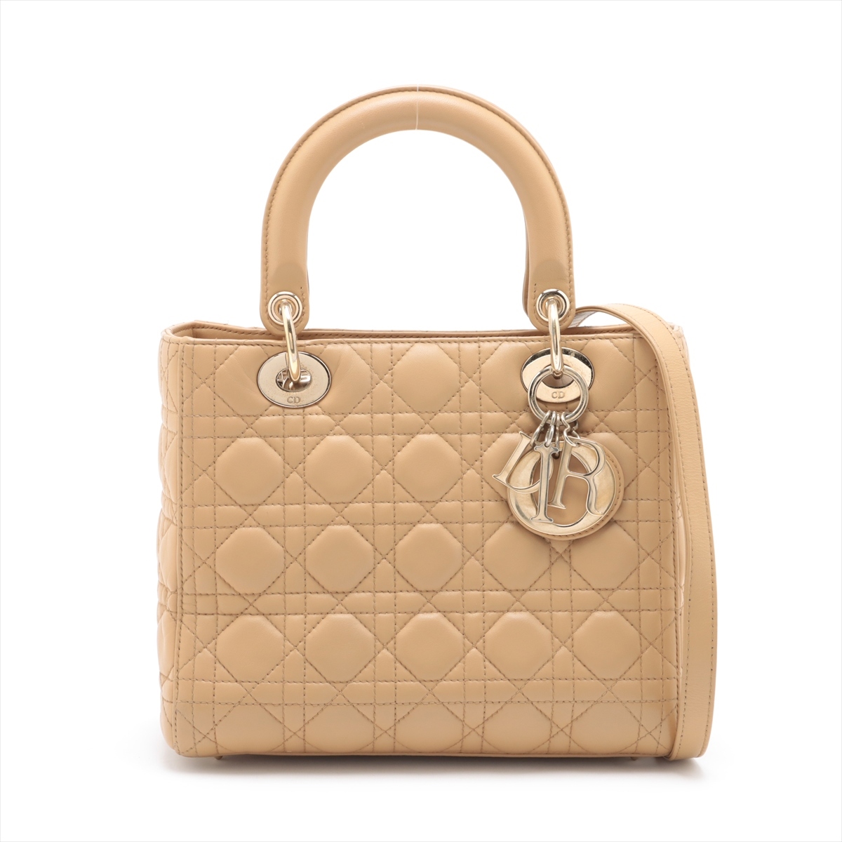 クリスチャンディオール レディディオール カナージュ レザー 2WAY  