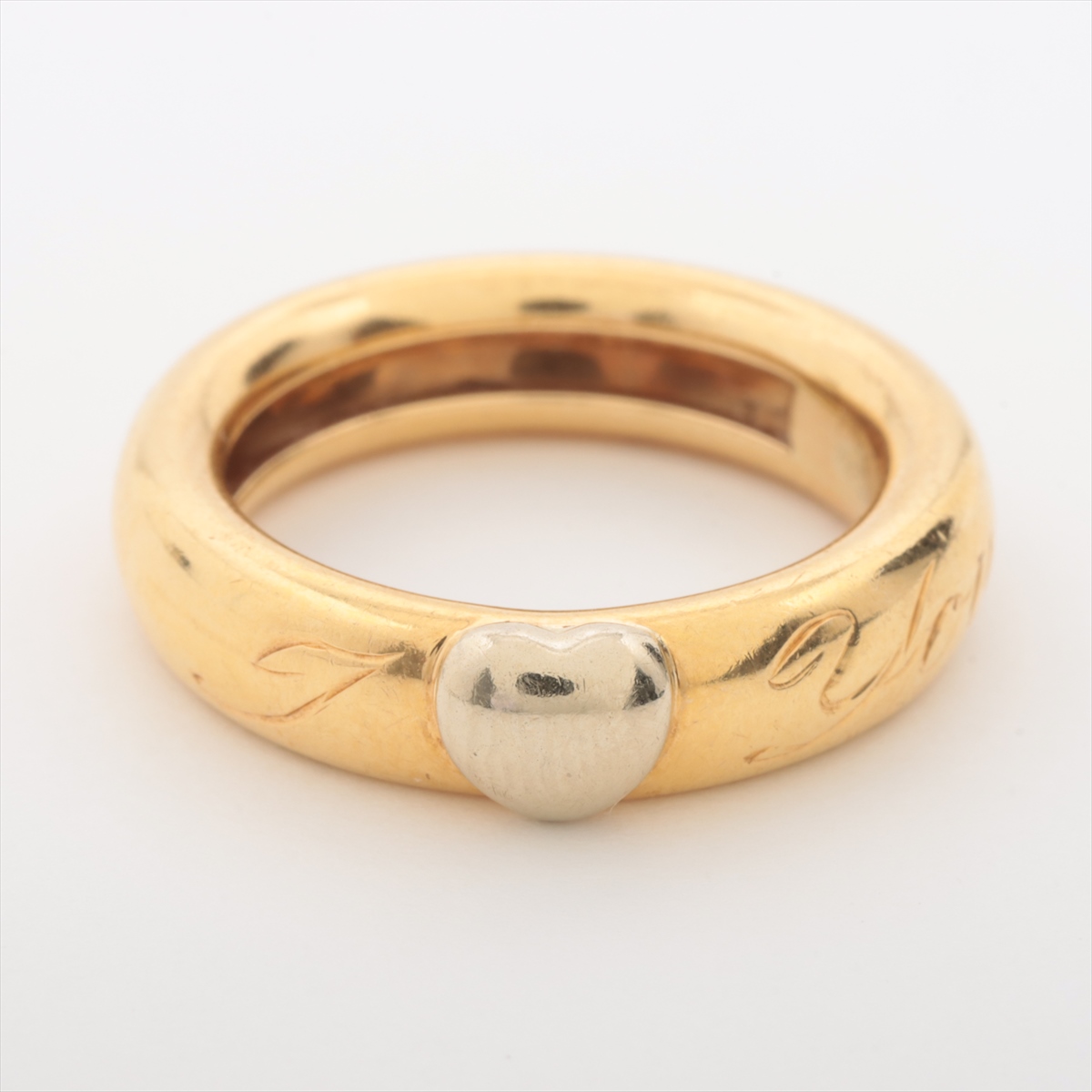 ティファニー フレンドシップ リング 750(YG×WG) 5.4g A3555070｜中古  