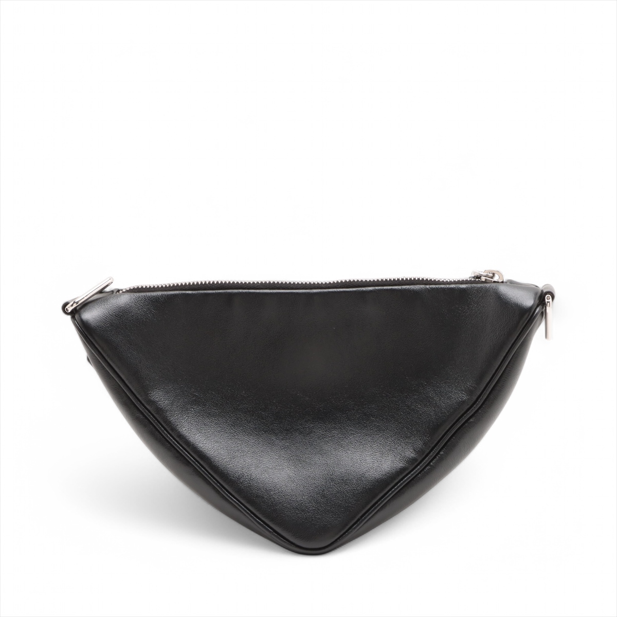 プラダ ロゴエンボス トライアングル レザー ショルダーバッグ 1BH190 トライアングル ロゴエンボス レザーショルダーバッグ | PRADA