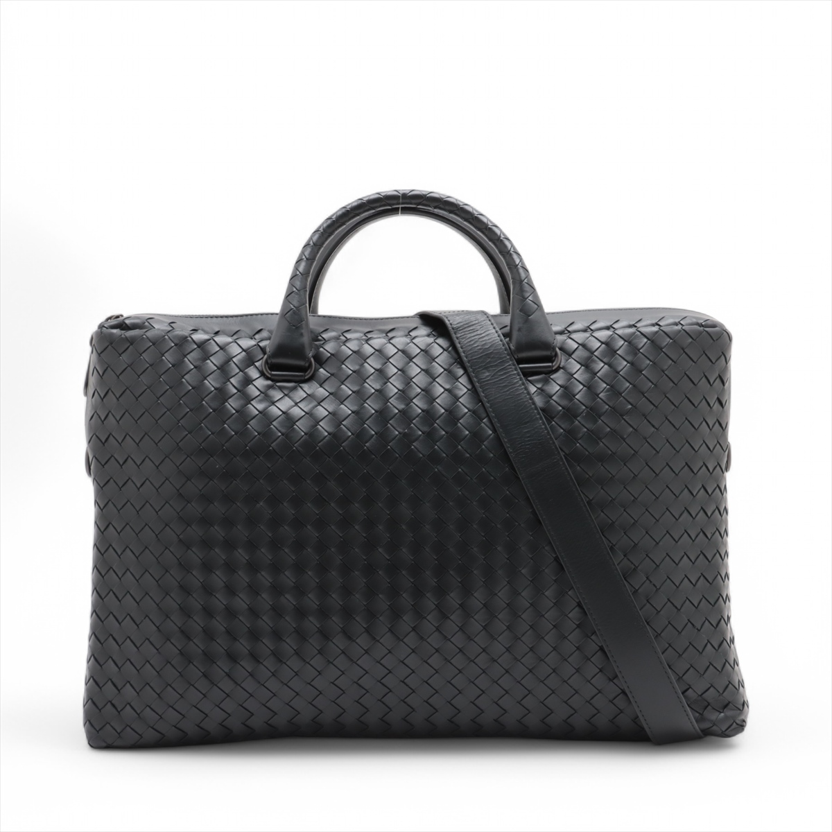 専用BOTTEGA VENETA 2way ビジネスバッグ ブラック レザー BOTTEGA VENETA ビジネスバッグ 2WAY 黒 レザー 【公式通販】