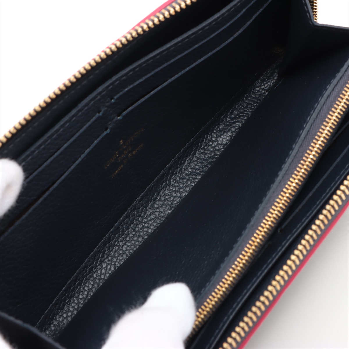 【YUUCARI. 】LOUIS VUITTON M69415 Louis Vuitton Empreinte Portofeuille Clemence M69415 Marine