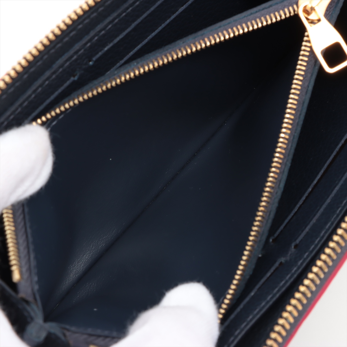 Louis Vuitton Empreinte Portofeuille Clemence M69415 Marine