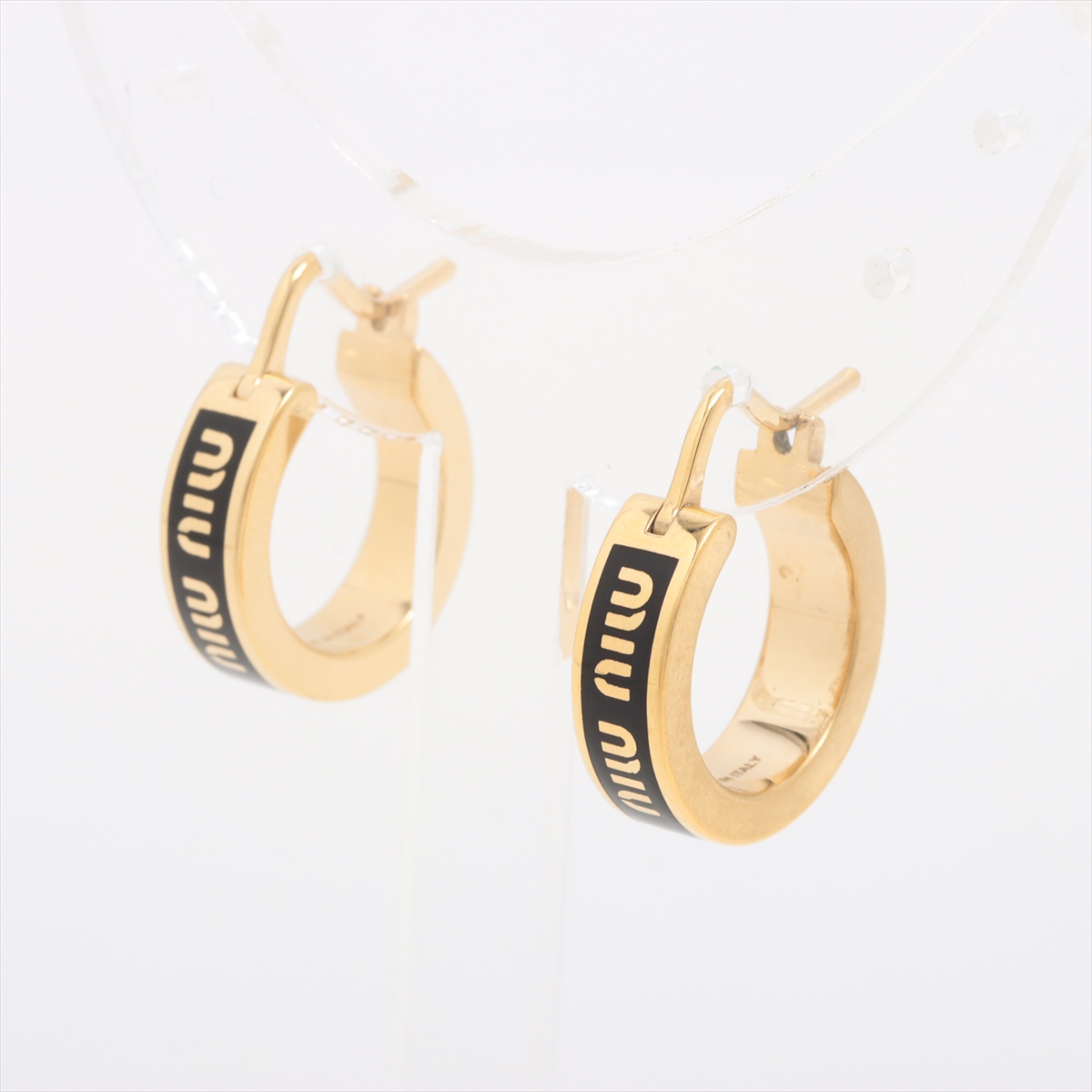 Miu Miu ゴールドフープピアス