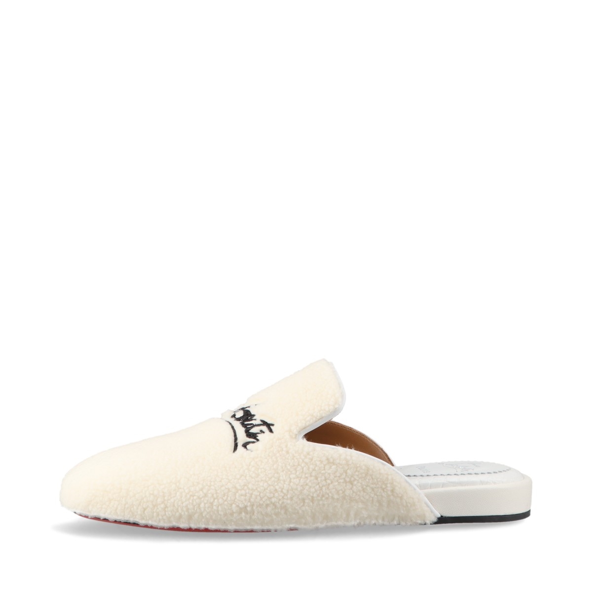 クリスチャンルブタン スリッパ サンダル　ムートン シューズ 楽天市場】未使用品 Christian Louboutin ムートン ミュール