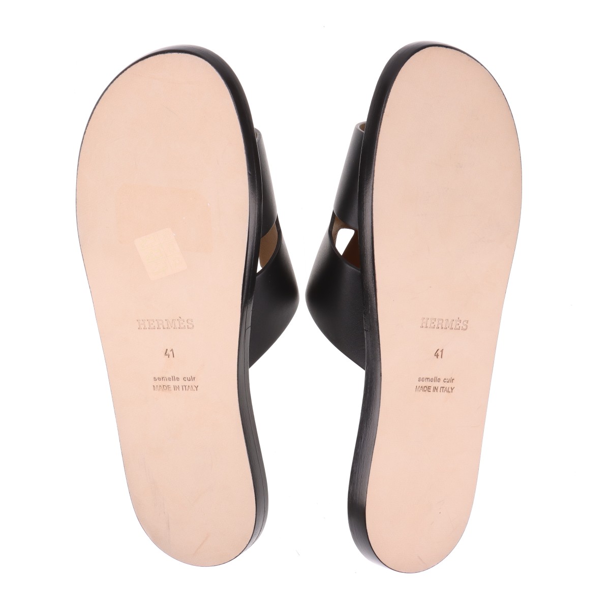 サンダル イズミール ノワール ブラック 42[] Sandals Izmir