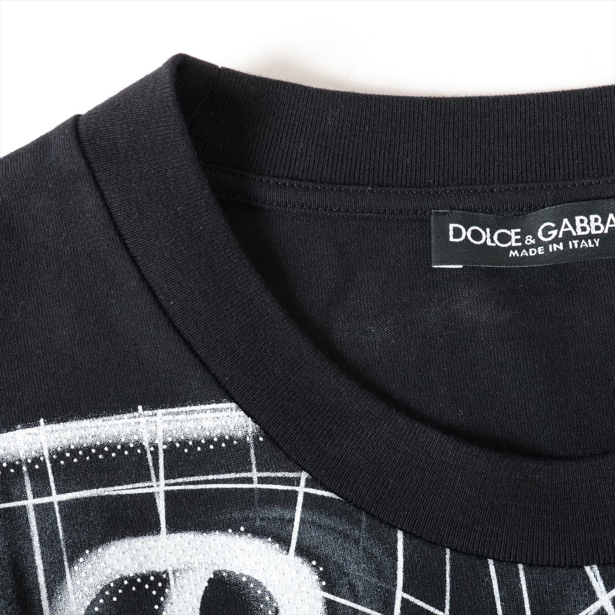 ドルチェ&ガッバーナ コットン Tシャツ 52 メンズ ブラック