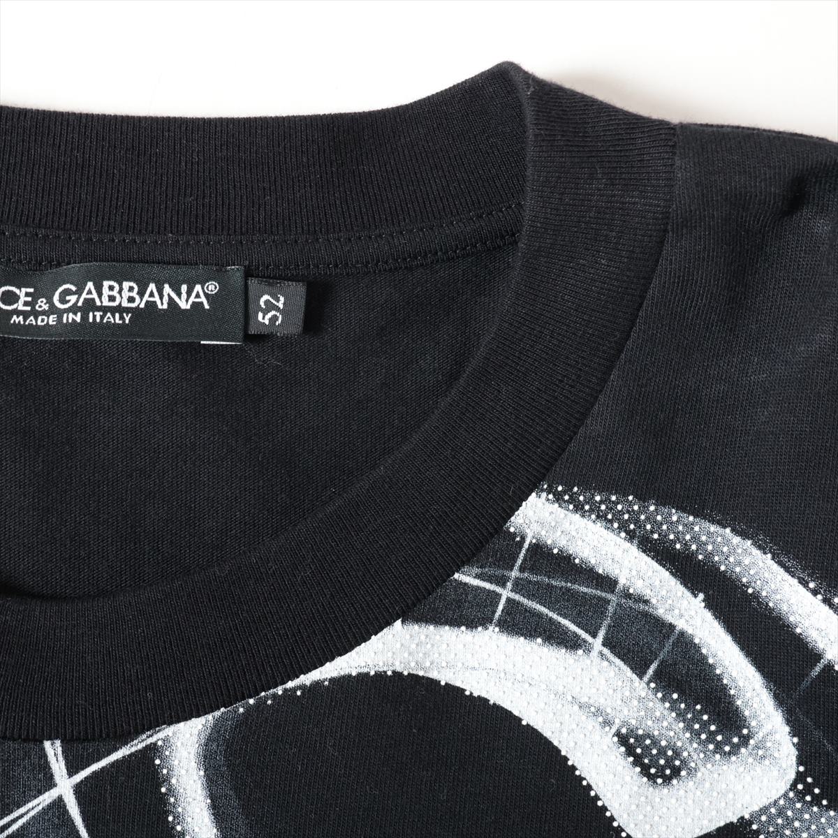 ドルチェ&ガッバーナ コットン Tシャツ 52 メンズ ブラック