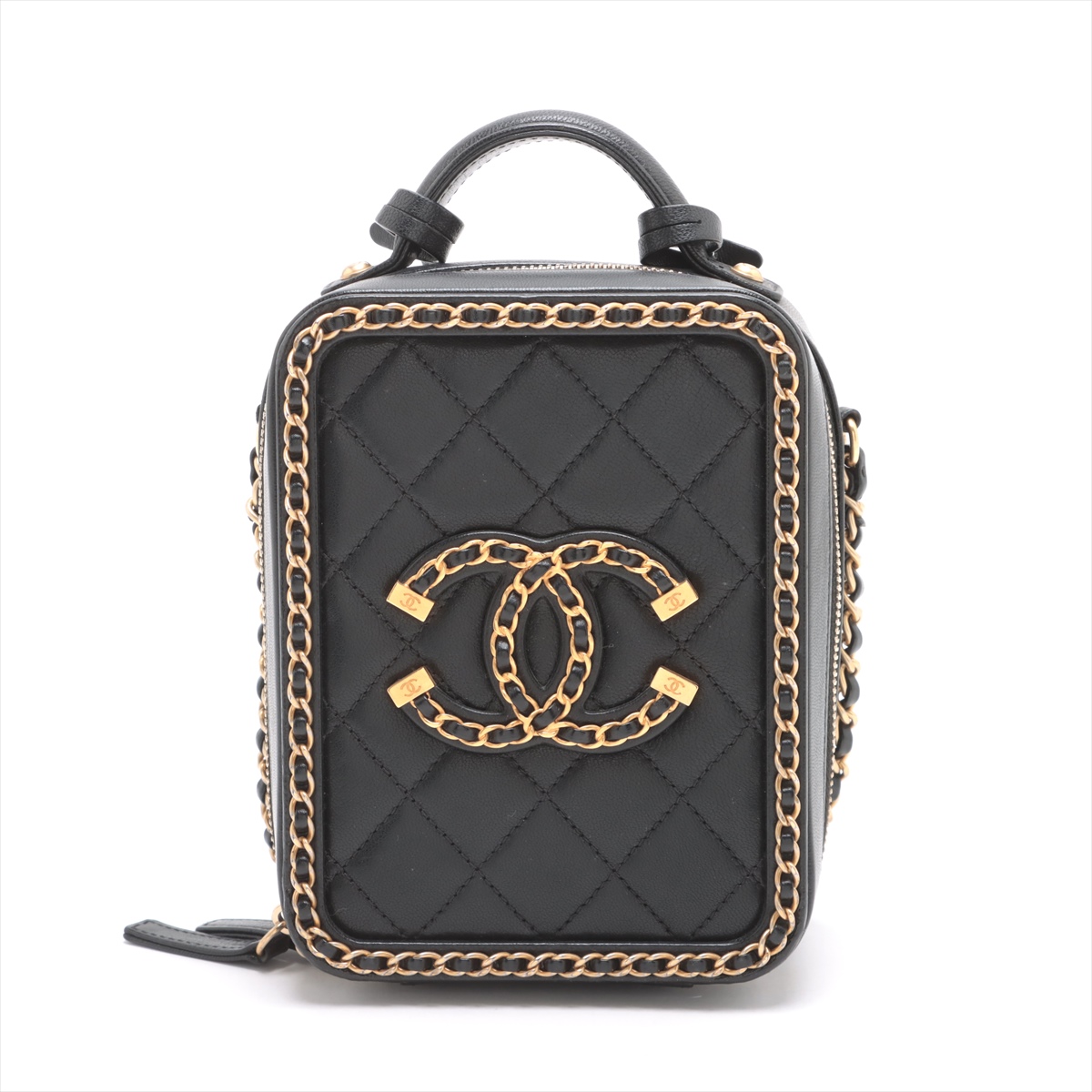 楽天市場】CHANEL シャネル AS3171 ココマーク CC バニティ