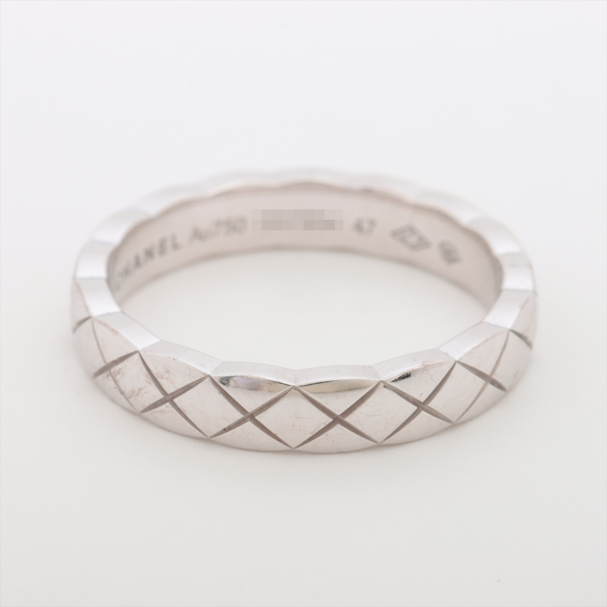 Chanel Coco Crush Ring 750(WG) 3.6g 47 J11793 | eBay