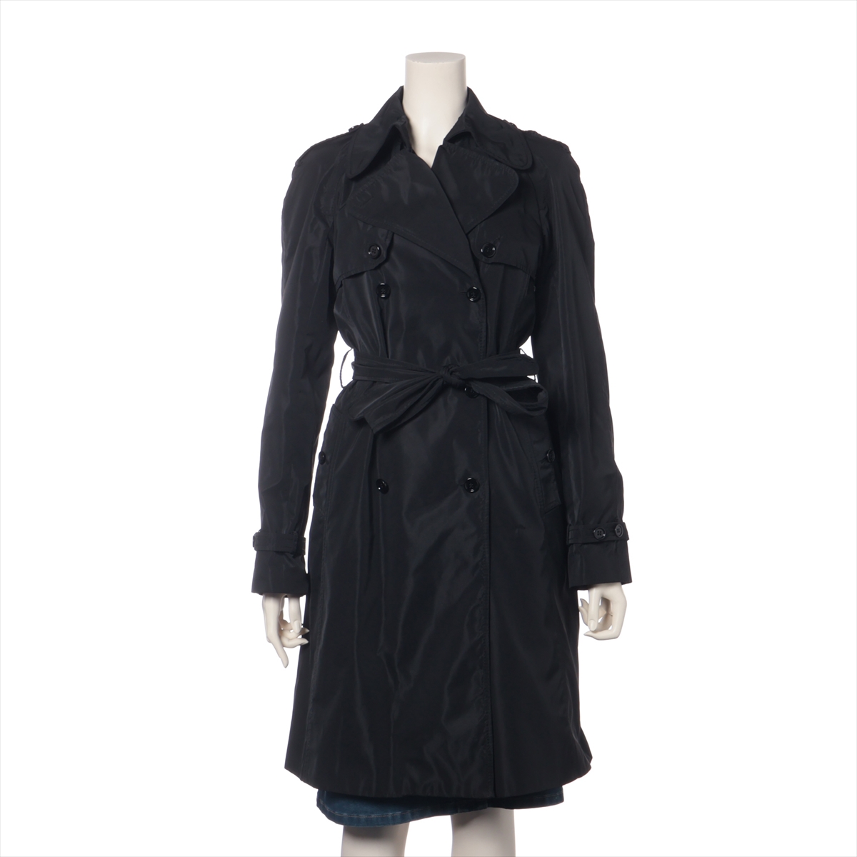 ドルチェ&ガッバーナ ポリエステル×レーヨン トレンチコート 38  