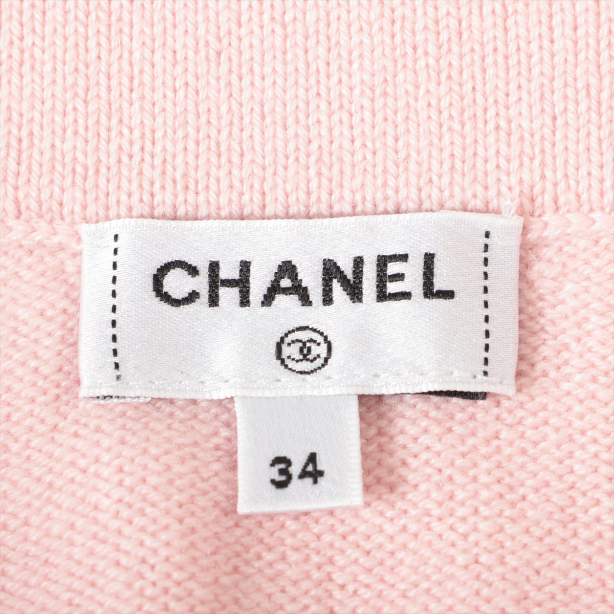シャネル　カシミアアンサンブル CHANEL】シャネル『カシミヤ アンサンブルニット size42