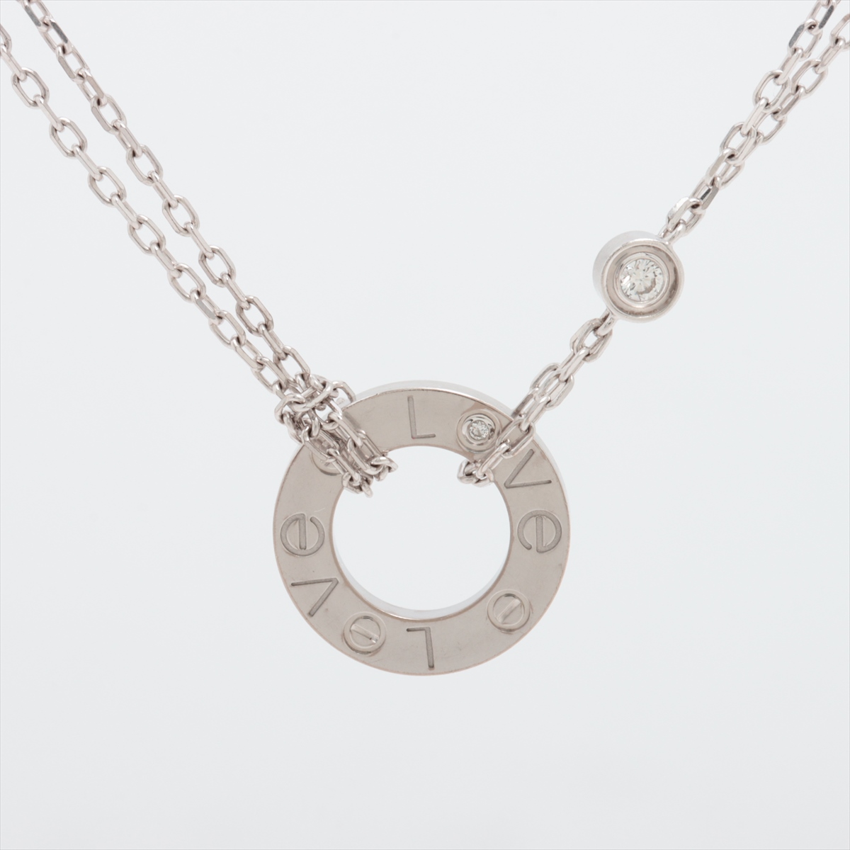 Cartier カルティエ 2Cチャーム ペンダントトップ 750YG